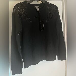 NWT, Olivero.o, Black Top, Size Large